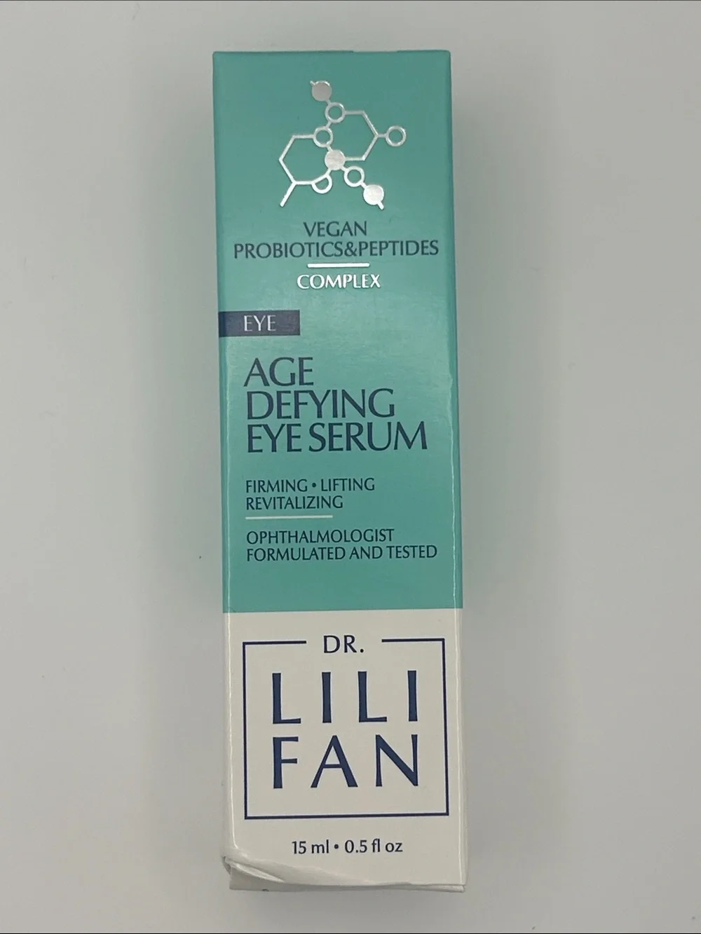 NEW Dr. Lili Probiotic Fan Age Defying Vegan Eye Serum